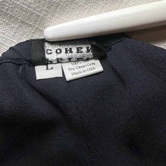 Peter Cohen Elasticated-Waistband Wide Leg Trousers - Picture 6 of 12